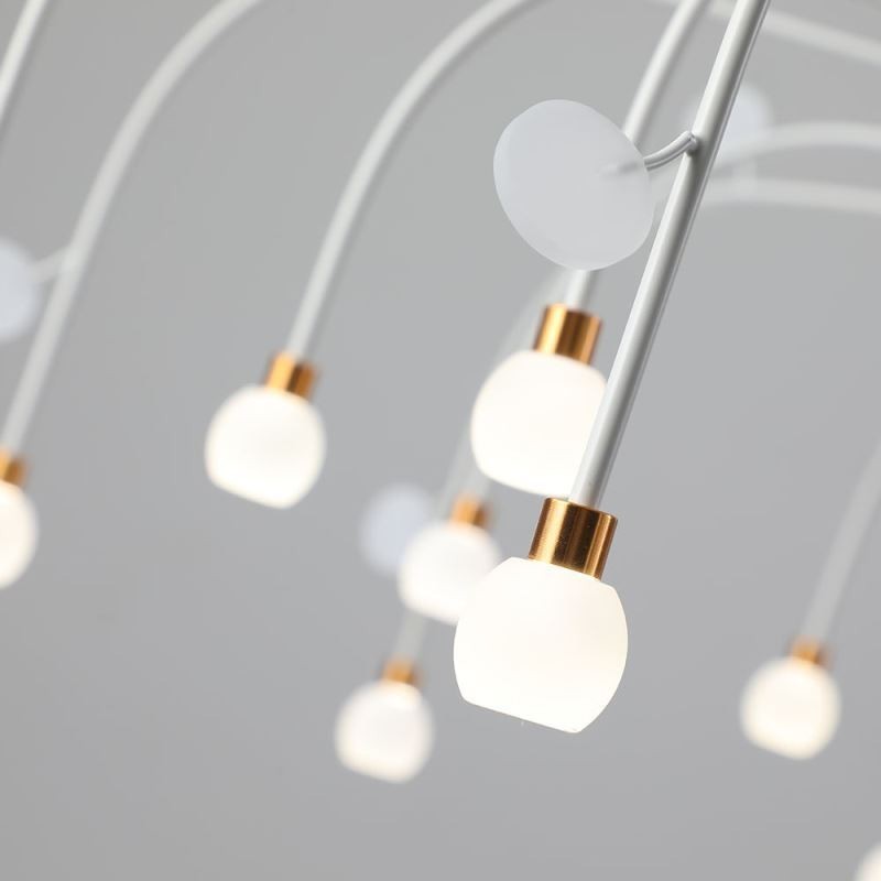 Pendelleuchte Nordic Creative Natural White Deckenleuchte 14 Lichter