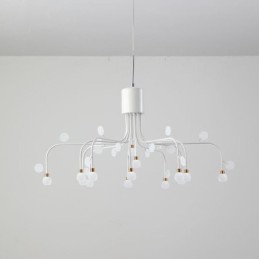 Pendelleuchte Nordic Creative Natural White Deckenleuchte 14 Lichter