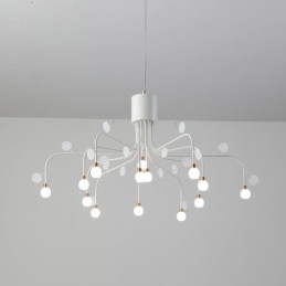 Pendelleuchte Nordic Creative Natural White Deckenleuchte 14 Lichter