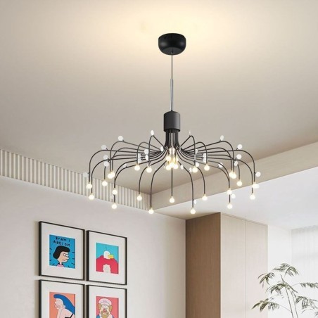 Pendelleuchte Nordic Creative Natural White Deckenleuchte 30 Lichter Pendelleuchte Nordic Creative Natural White Deckenleuchte 30 Lichter