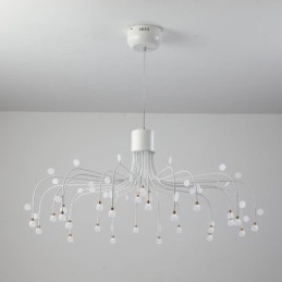 Pendelleuchte Nordic Creative Natural White Deckenleuchte 30 Lichter