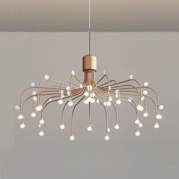 Pendelleuchte Nordic Creative Natural White Deckenleuchte 30 Lichter