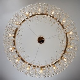 Pendelleuchte Moderne minimalistische Schmiedeeisen kreisförmige Sonnenblume Deckenleuchte