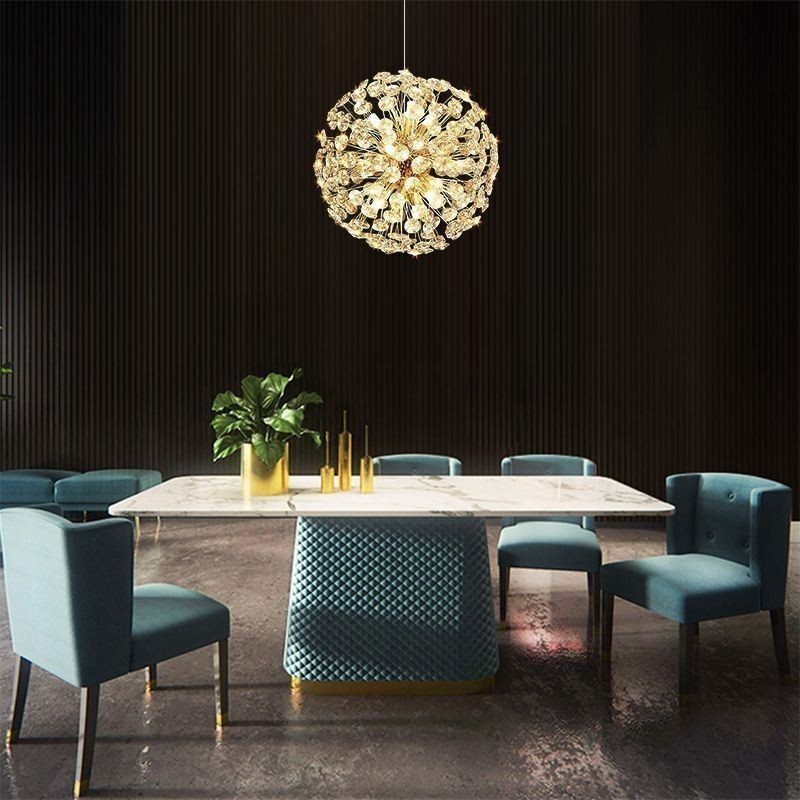 Deckenleuchte Moderne minimalistische Galvanik Eisen Sun Flower Pendelleuchte