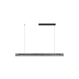 Pendelleuchte 100CM Glas Deckenleuchte Stufenlos Dimmbar Mit Fernbedienung