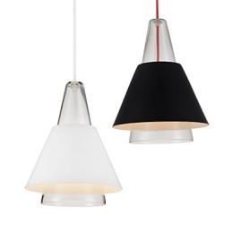 Moderner zeitgenössischer Kronleuchter aus Glas mit Malerei