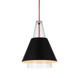 Moderner zeitgenössischer Kronleuchter aus Glas mit Malerei