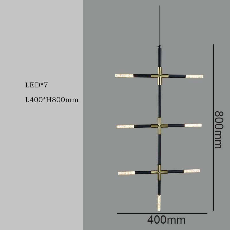 Einfache Pendelleuchte Kreatives Spleißen Warmweiß Deckenleuchte DIY Kombinationslampe