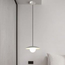Nordic Pendant Kreative Schmiedeeisen G9 Disc Deckenleuchte