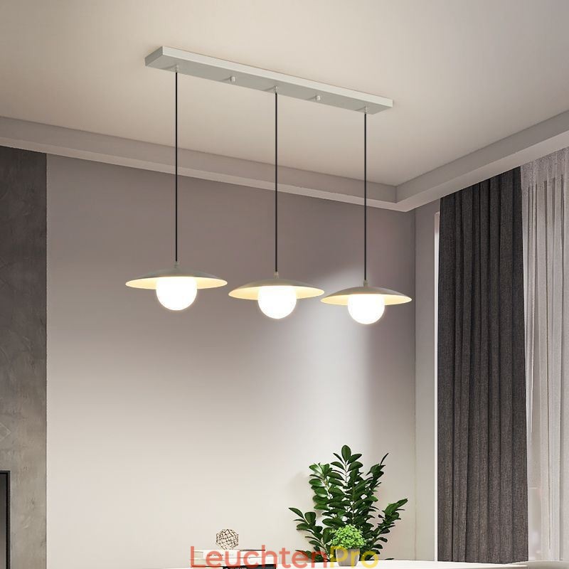 Nordic Pendant Kreative Schmiedeeisen G9 Disc Deckenleuchte