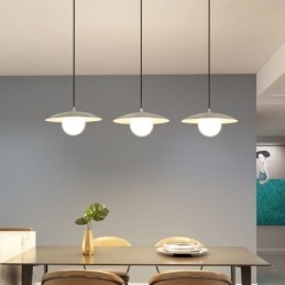 Nordic Pendant Kreative Schmiedeeisen G9 Disc Deckenleuchte