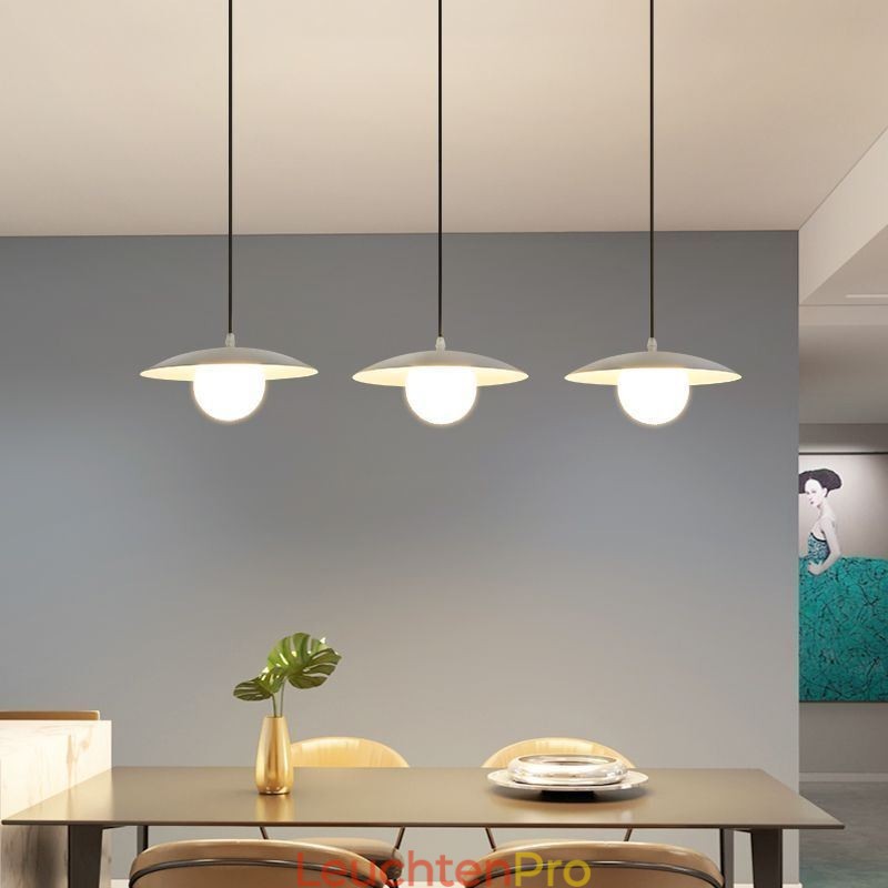 Nordic Pendant Kreative Schmiedeeisen G9 Disc Deckenleuchte