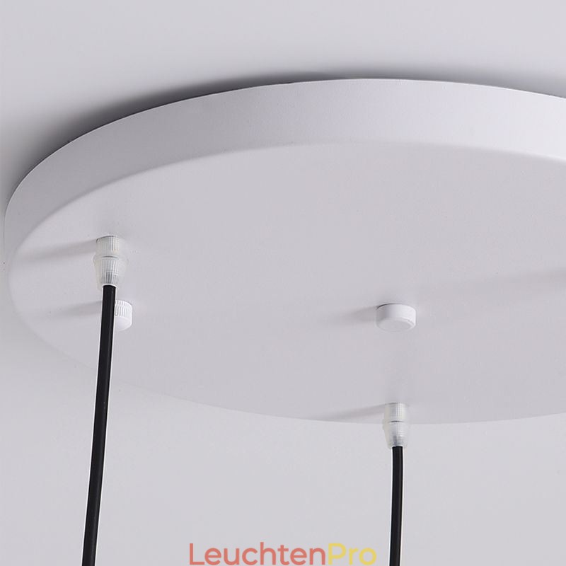 Nordic Pendant Kreative Schmiedeeisen G9 Disc Deckenleuchte