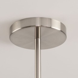 Nordic Pendelleuchte Kreative Schmiedeeisen Sand Nickel Blume Staubblatt Deckenleuchte