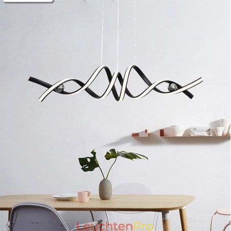Minimalistische Pendelleuchte Aluminium Art Minimalistische Spiral-Deckenleuchte Minimalistische Pendelleuchte Aluminium Art Minimalistische Spiral-Deckenleuchte