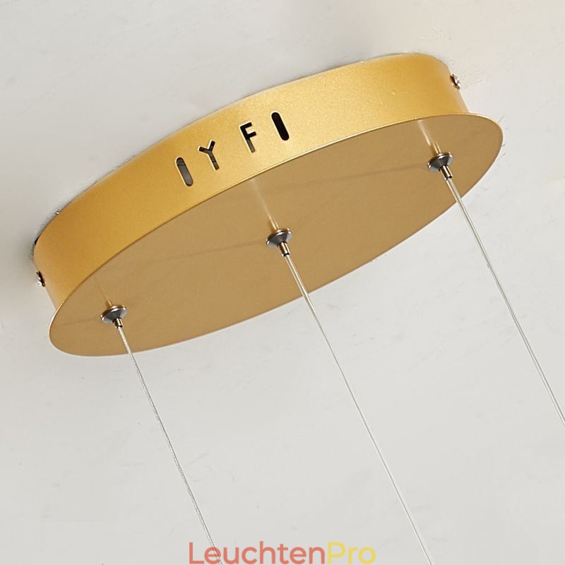 Minimalistische Pendelleuchte Aluminium Art Minimalistische Spiral-Deckenleuchte
