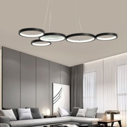 Stilvolle Pendelleuchte Aluminium Art Deckenleuchte