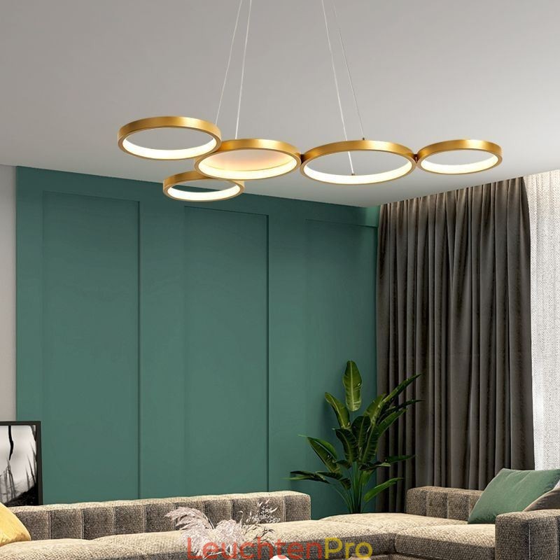 Stilvolle Pendelleuchte Aluminium Art Deckenleuchte