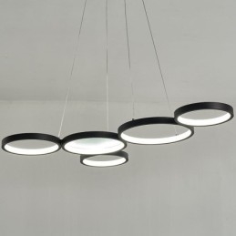 Stilvolle Pendelleuchte Aluminium Art Deckenleuchte