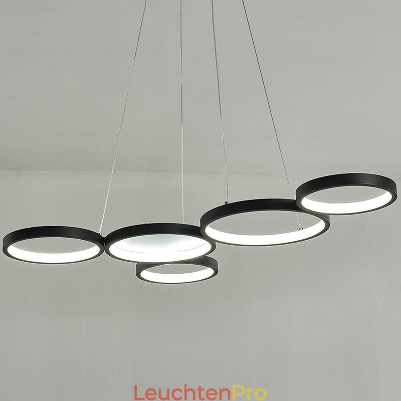 Stilvolle Pendelleuchte Aluminium Art Deckenleuchte