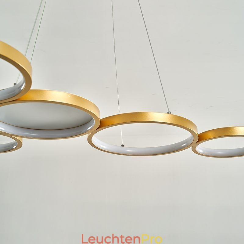 Stilvolle Pendelleuchte Aluminium Art Deckenleuchte