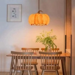 Kreative Kürbis Pendelleuchte Japanische Retro Deckenleuchte Deckenlampe