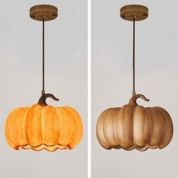 Kreative Kürbis Pendelleuchte Japanische Retro Deckenleuchte Deckenlampe