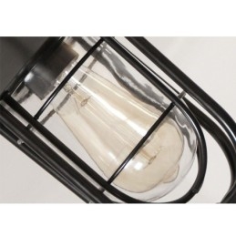Amerikanischen Retro Outdoor Licht Wasserdicht Vogelkäfig Form Anhänger Licht