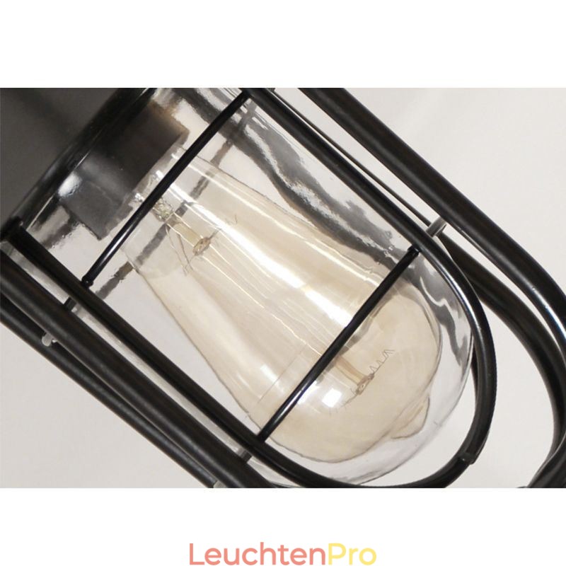 Amerikanischen Retro Outdoor Licht Wasserdicht Vogelkäfig Form Anhänger Licht