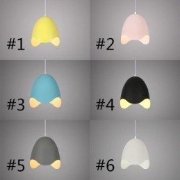 Kreative Macaron Pendelleuchte Einzelkopf Pendelleuchte