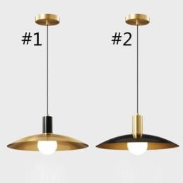 Moderne, schlichte Pendelleuchten