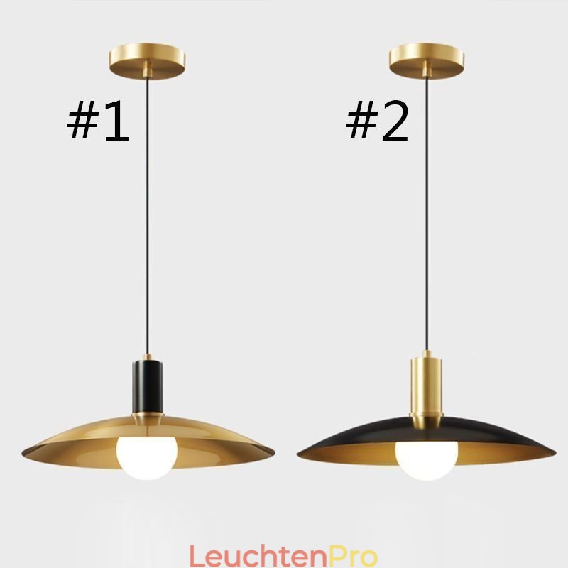 Moderne, schlichte Pendelleuchten
