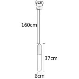 Moderne mattierte Pendelleuchte Gebürstete Pendelleuchte