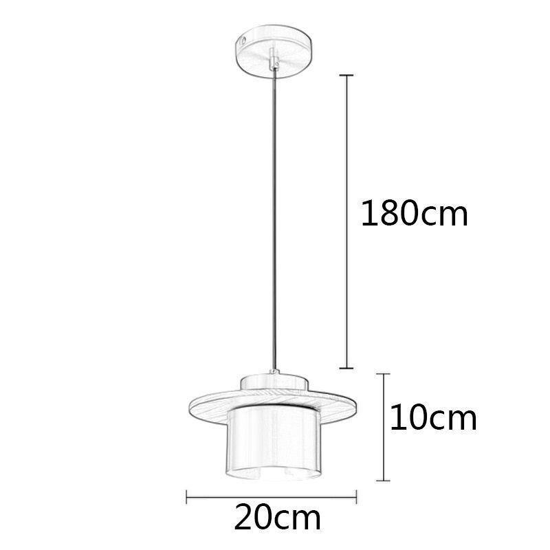 Moderne Pendelleuchte mit einer Leuchte aus Messing, Pendelleuchte, Insel