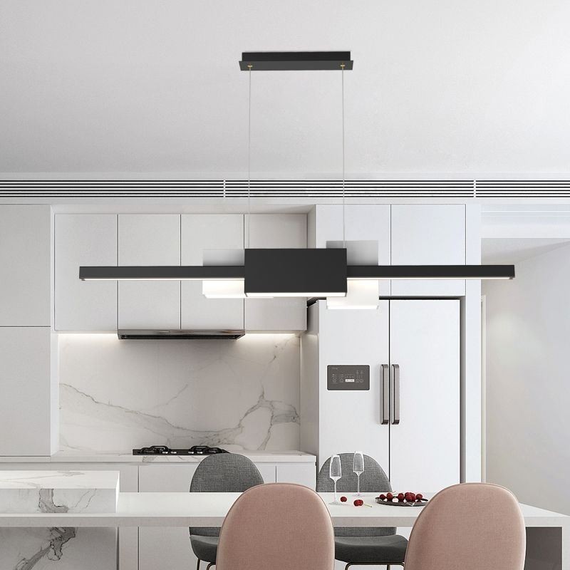 Minimalistische Streifen Pendelleuchte Moderne kreative Hängeleuchte