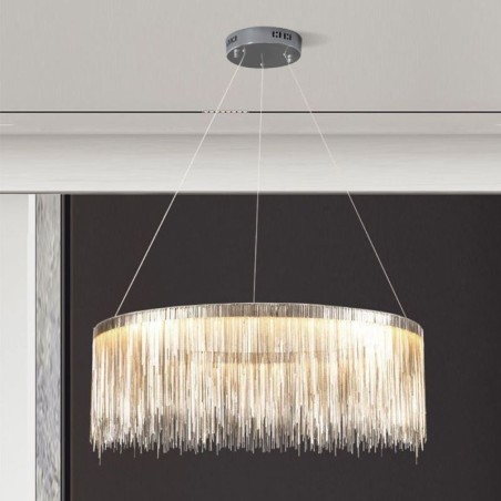 Luxus Quaste Pendelleuchte Runder Kronleuchter Luxus Quaste Pendelleuchte Runder Kronleuchter