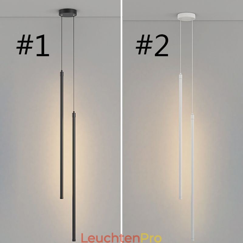 Pendelleuchte Nordic Long Tube Hängelampe Insel