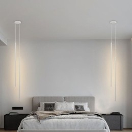 Pendelleuchte Nordic Long Tube Hängelampe Insel