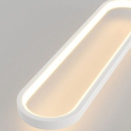 Moderne Pendelleuchte Minimalistische ovale Pendelleuchte