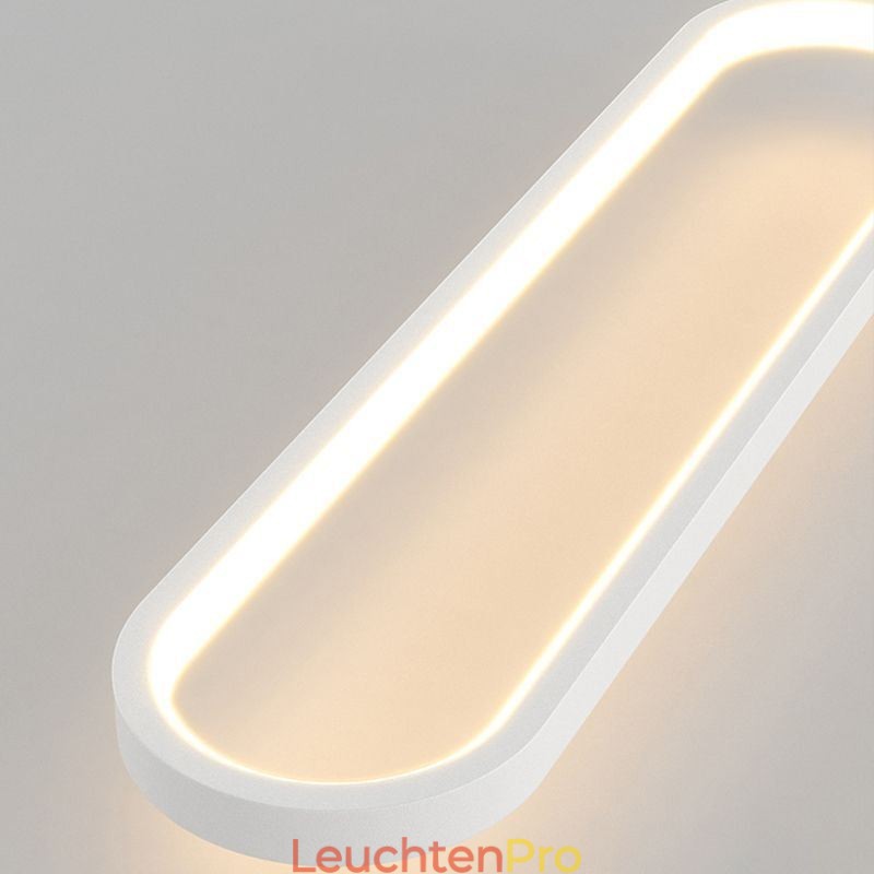 Moderne Pendelleuchte Minimalistische ovale Pendelleuchte