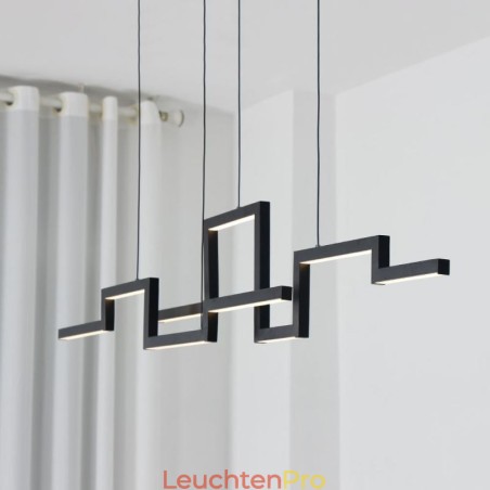 Moderne Pendelleuchte Acryl Schwarz Kronleuchter Moderne Pendelleuchte Acryl Schwarz Kronleuchter