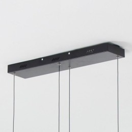 Moderne Pendelleuchte Acryl Schwarz Kronleuchter