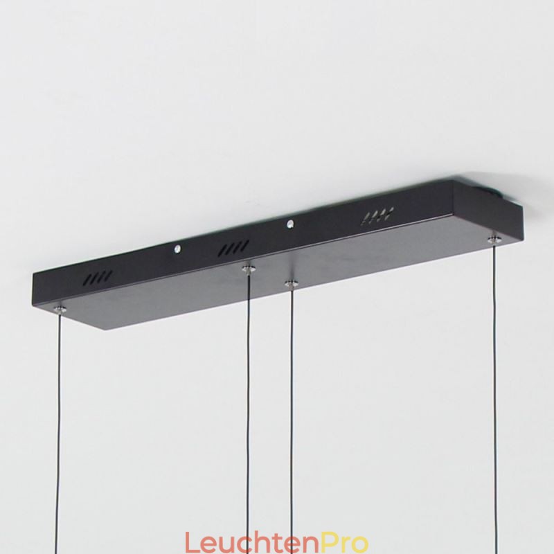 Moderne Pendelleuchte Acryl Schwarz Kronleuchter