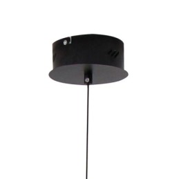 Moderne Pendelleuchte Dimmbare Schwarze Streifenlampe