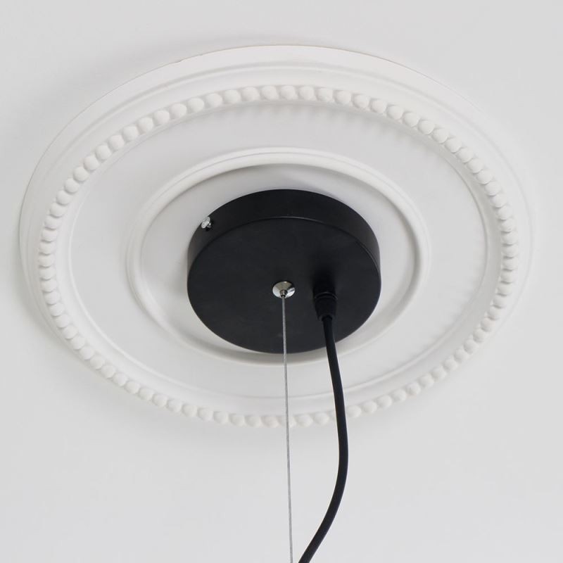 Moderner Kronleuchter aus Eisen, einfache Pendelleuchte aus Eisen