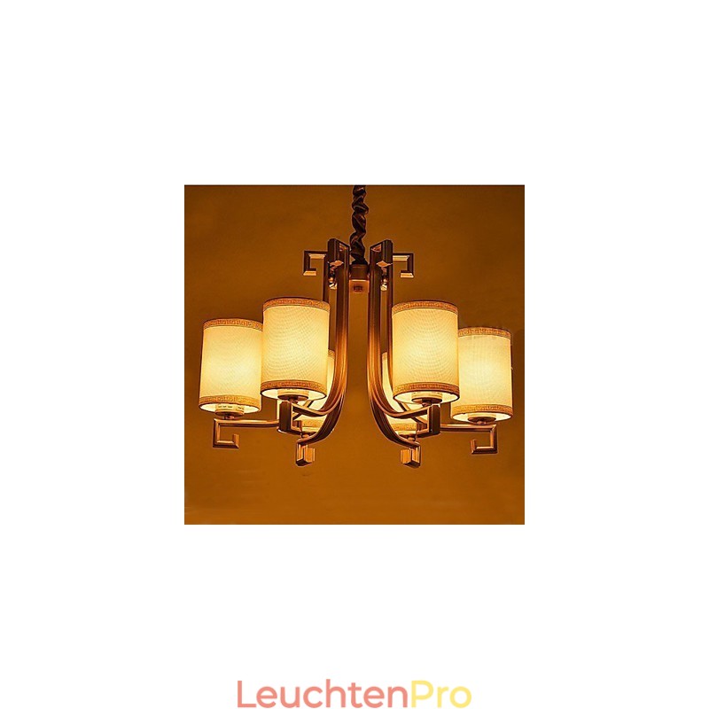 Der Kronleuchter im chinesischen Stil, Eisen-Kupfer-Imitation, Luftlampen