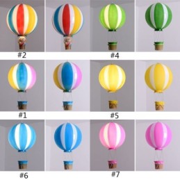 Bunte Heißluftballon Pendelleuchte Acryl Dekorationsleuchte