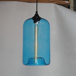 Flaschendesign Pendelleuchte 1 Licht Minimalistische Eisenmalerei