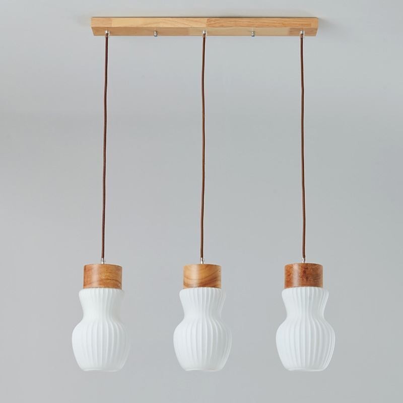 Japanische Glaspendelleuchte, kreative Dekoration, Hängeleuchte