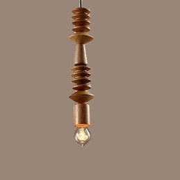 Kronleuchter Mini-Stil Traditionell Klassisch Holz Bambus